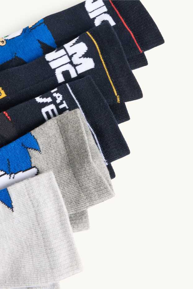 Kinderen: jongens - Sokken - donkerblauw / grijs