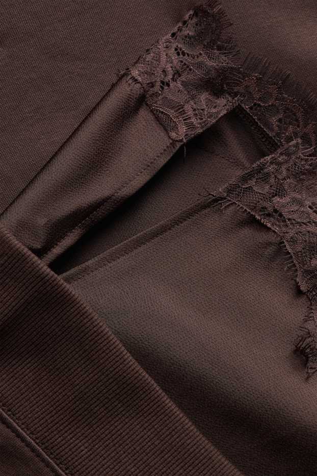 Women - Sweatshirt - dark brown