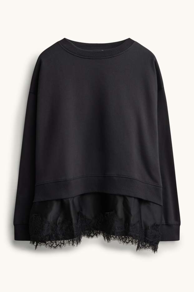 Women - Sweatshirt - black