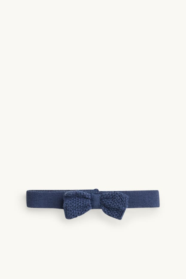 Baby: jongens - Newborn outfit - wit / blauw