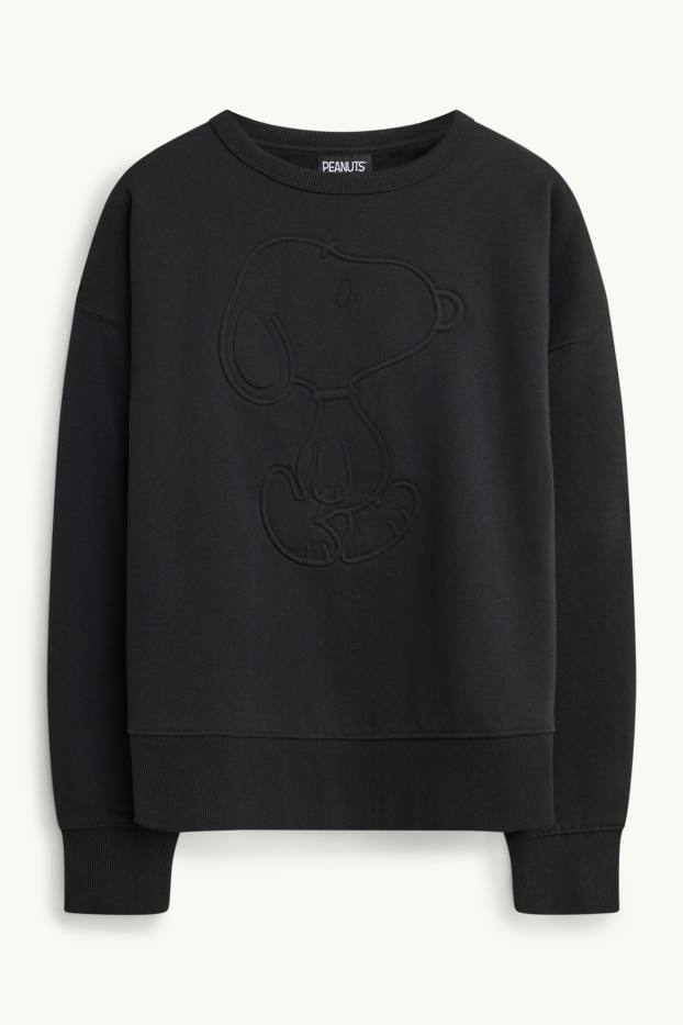 Women - Sweatshirt - Snoopy - black