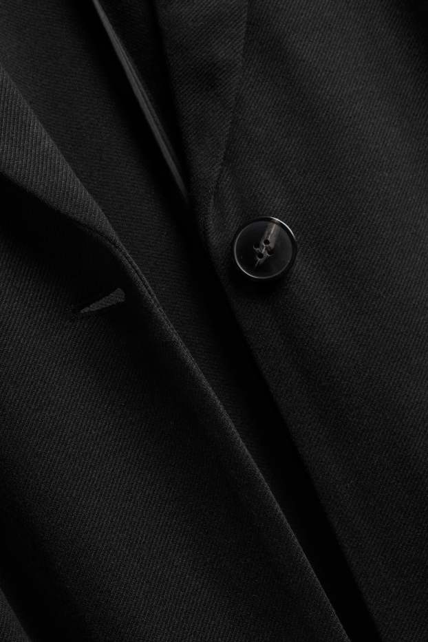 Femmes - Blazer long - curvy fit - noir