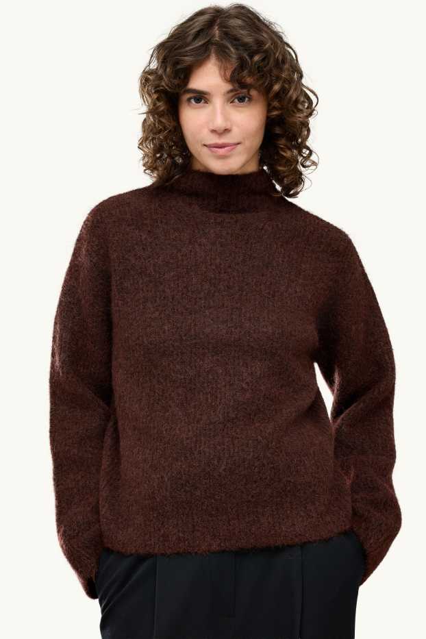 Women - Jumper - dark brown