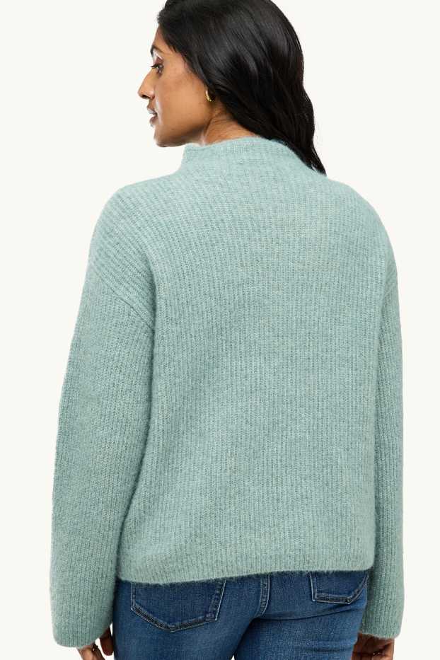 Women - Jumper - mint green