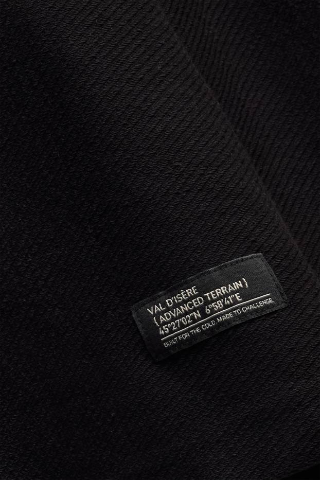 Bărbați - Tricou cu mânecă lungă - relaxed fit - negru