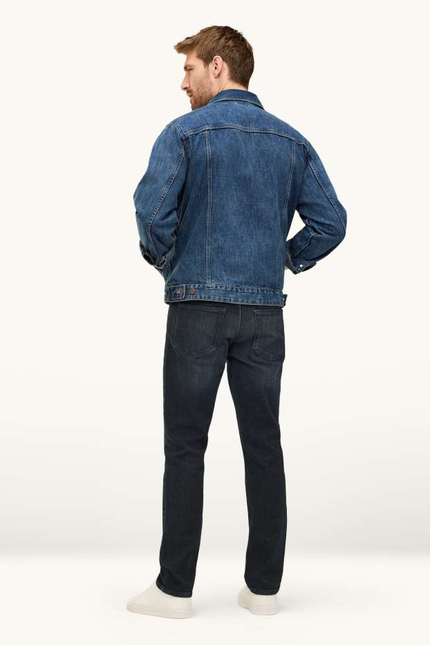 Herren - Slim Jeans - dunkeljeansblau