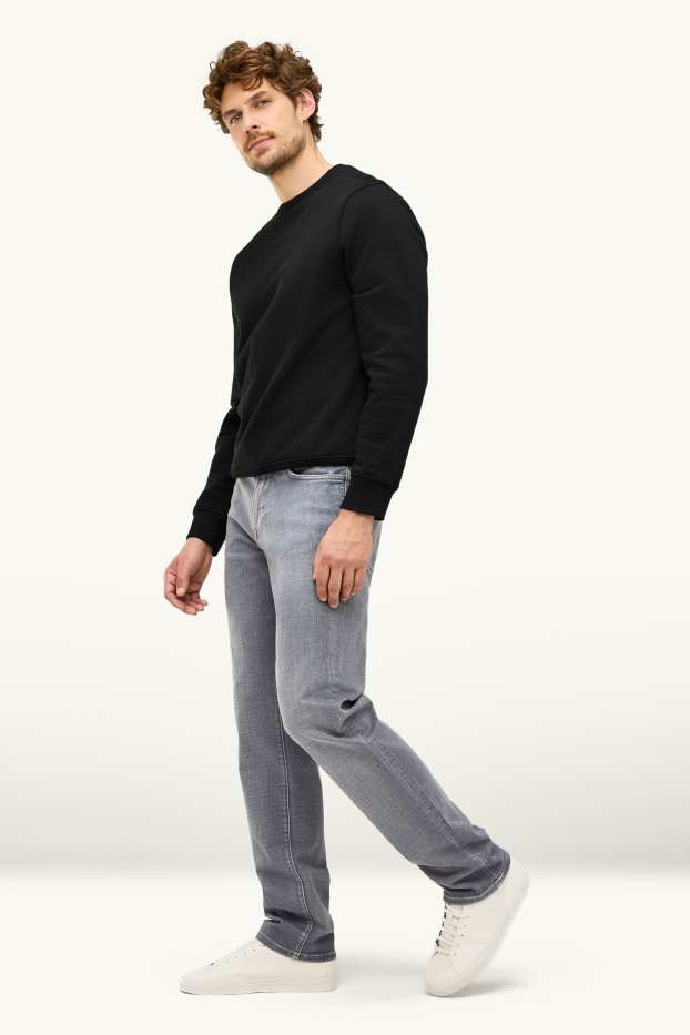 Heren - Straight jeans - LYCRA® - jeanslichtgrijs
