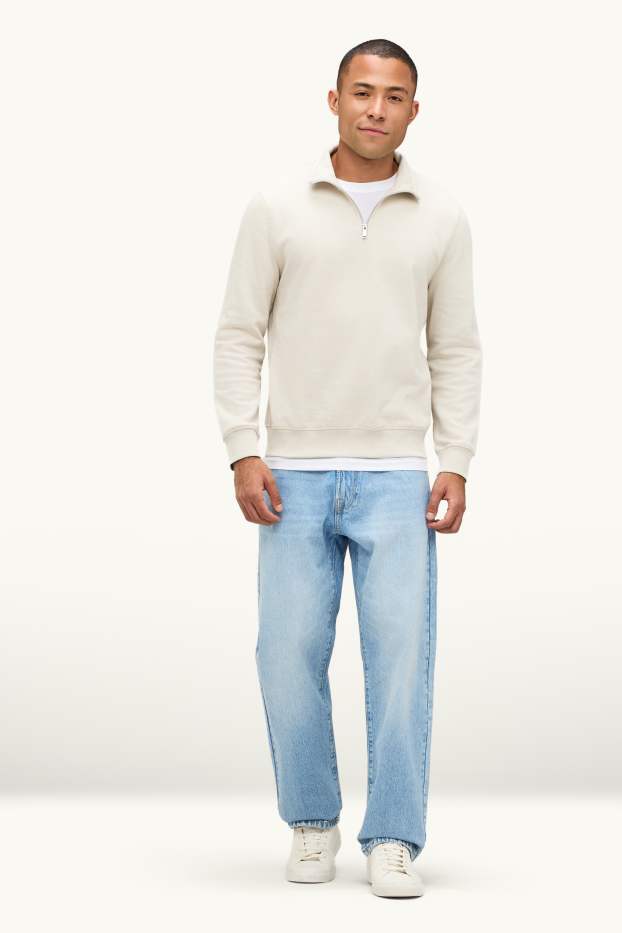 Hommes - Relaxed jean - jean bleu clair