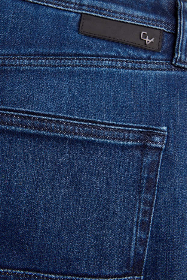 Home - Straight Jeans - texà blau