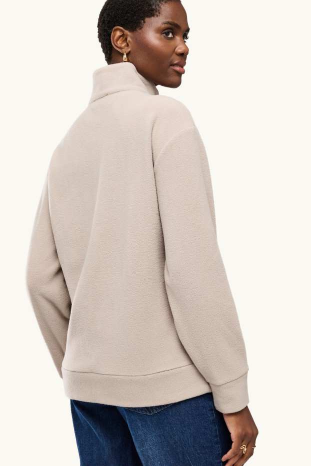 Damen - Sweatshirt - beige