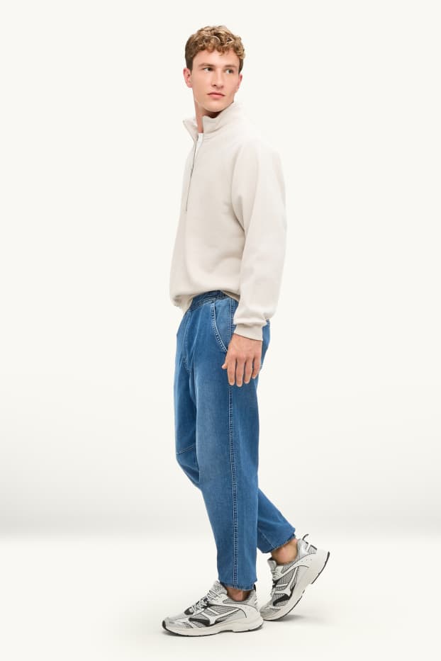 Home - Tapered jeans - LYCRA ® - texà blau