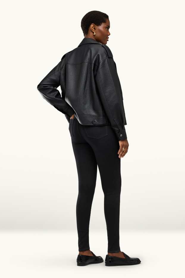 Women - Jegging jeans - high waist - black