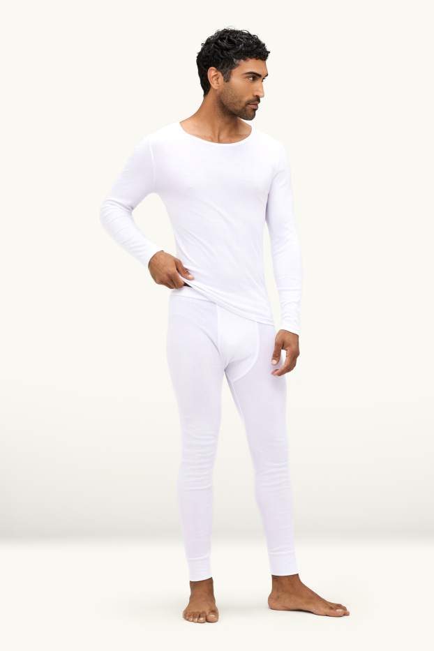 Men - Multipack of 2 - long johns - white