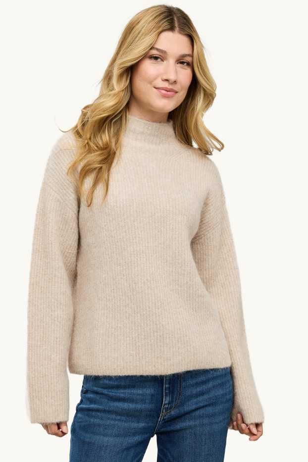 Women - Jumper - light beige