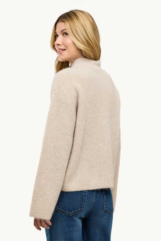 Women - Jumper - light beige