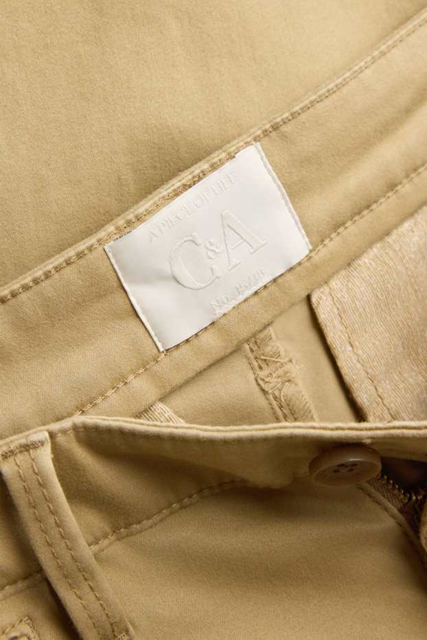 Hommes - Chino - regular fit - LYCRA® - beige