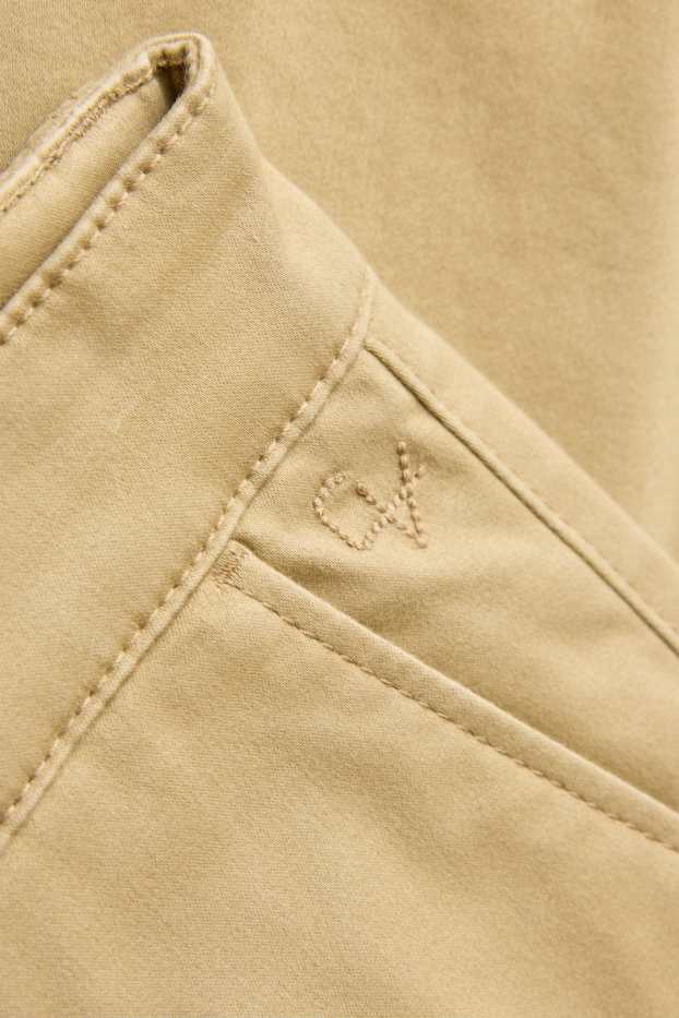 Hommes - Chino - regular fit - LYCRA® - beige