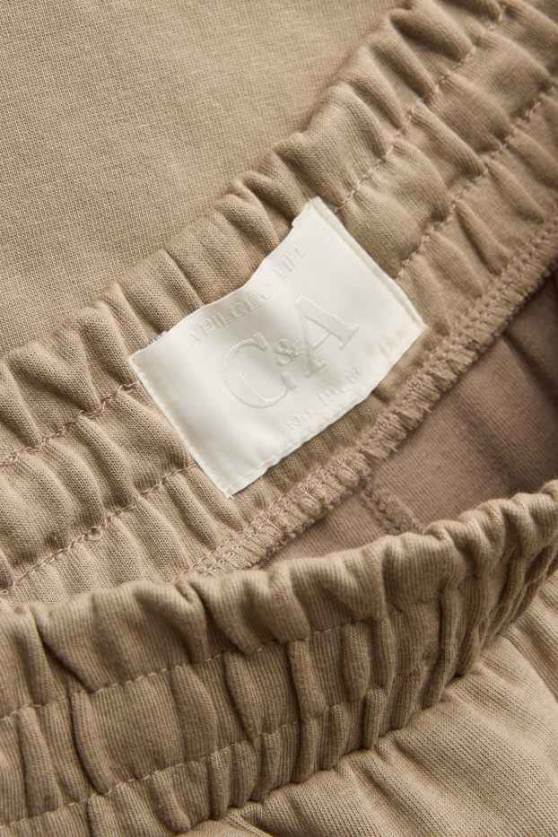 Heren - Joggingbroek - beige