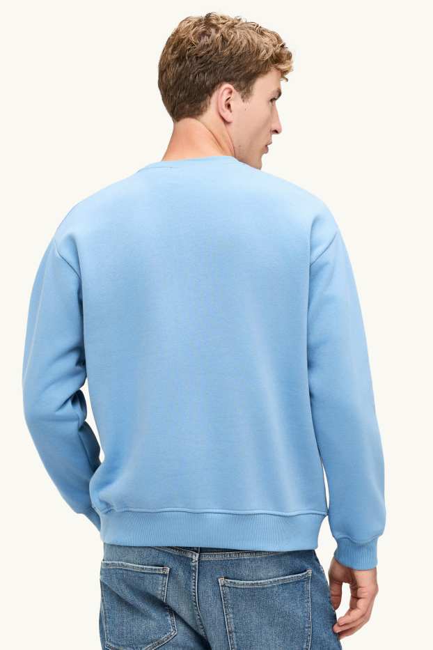Heren - Spider-Man - sweatshirt - lichtblauw