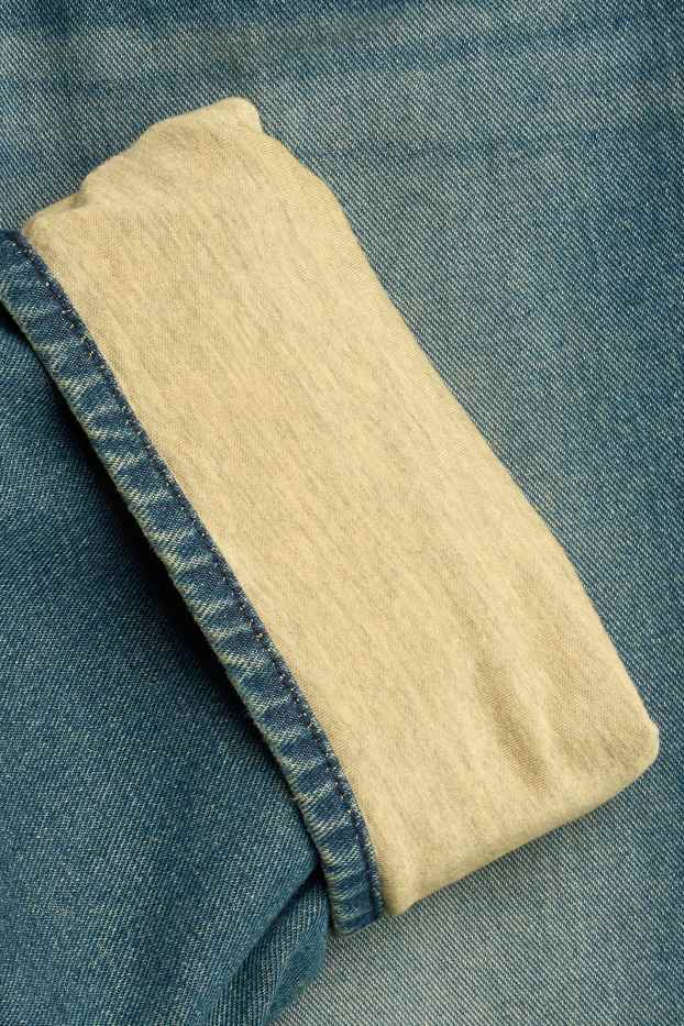 Copii - Băieți - Skater jeans - jeans termoizolanți - denim-albastru