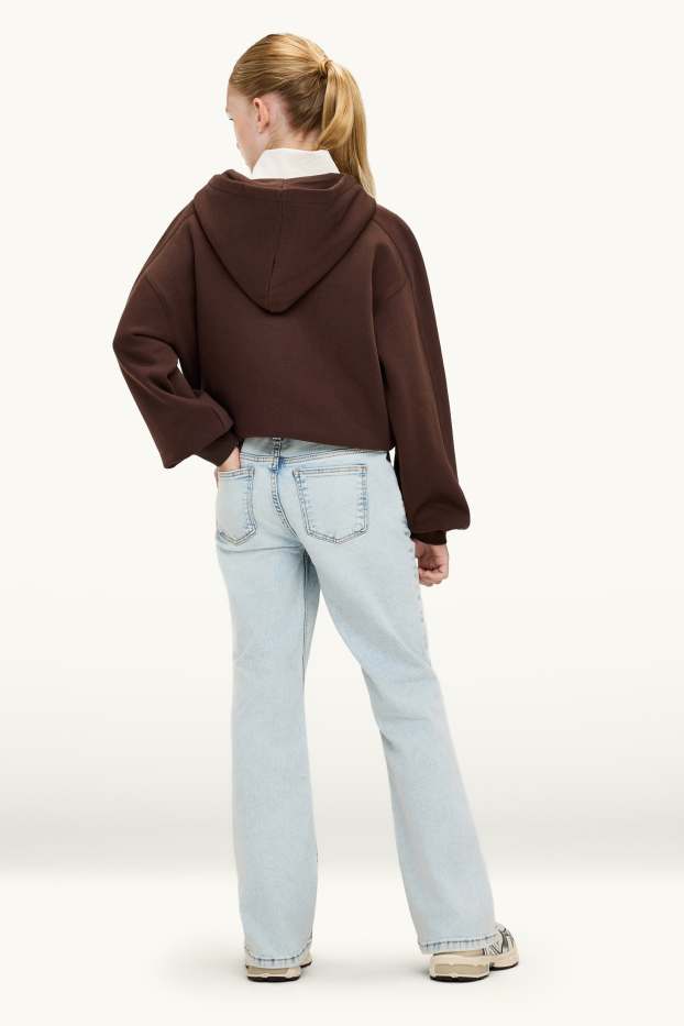 Bambine - Orsacchiotto - bootcut jeans - LYCRA® - jeans blu