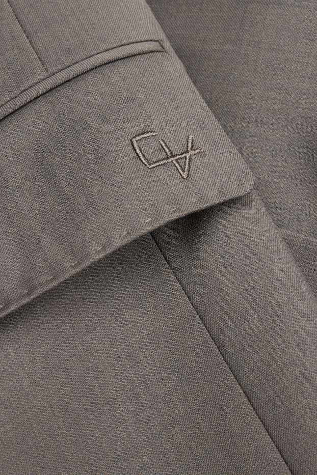 Damen - Longblazer - Regular Fit - grau