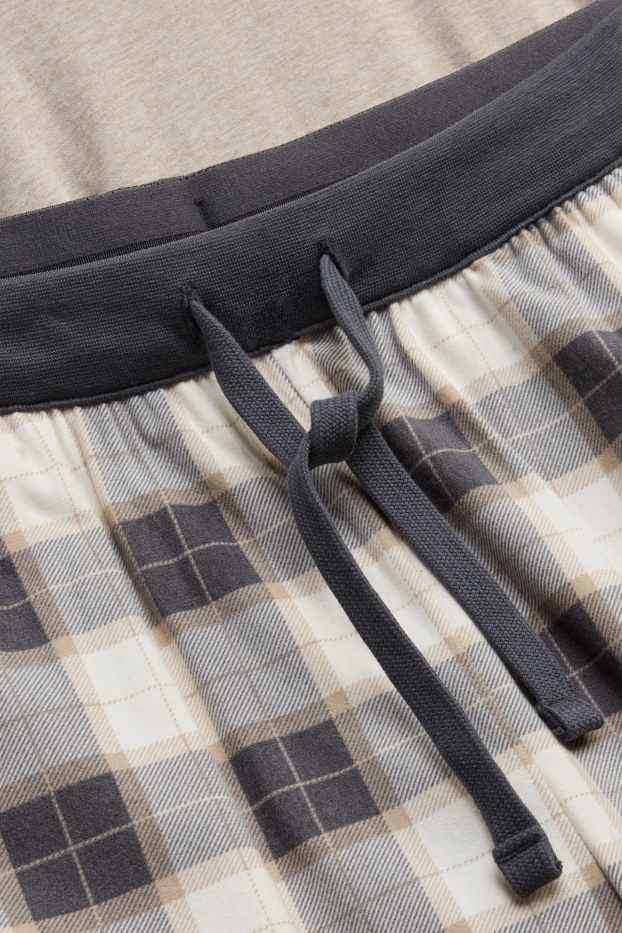 Herren - Pyjama - beige