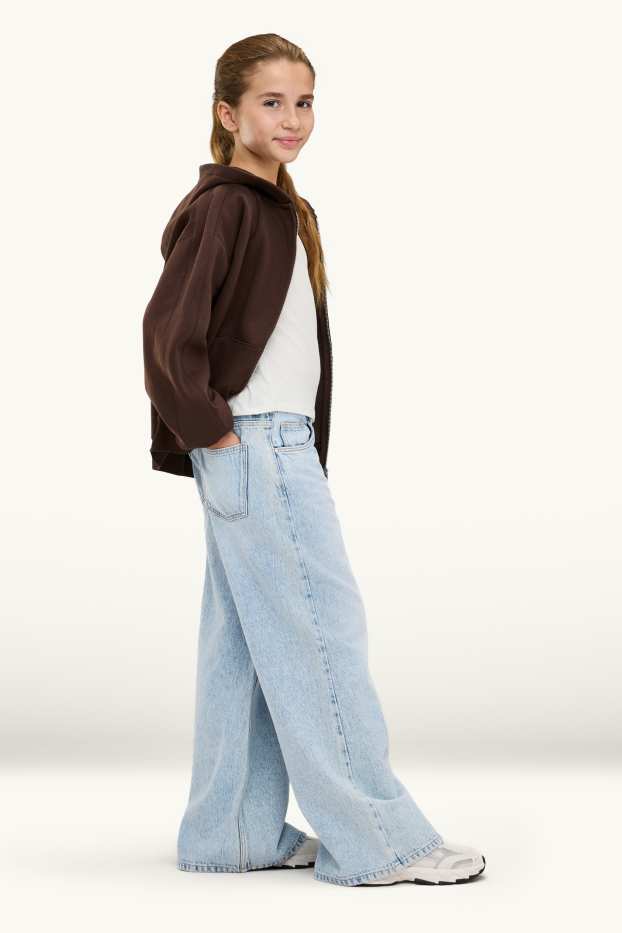 Nena - Wide Leg Jeans - texà blau clar