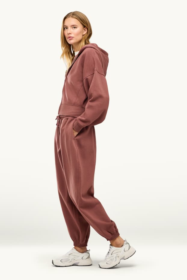 Damen - Jogginghose - braun