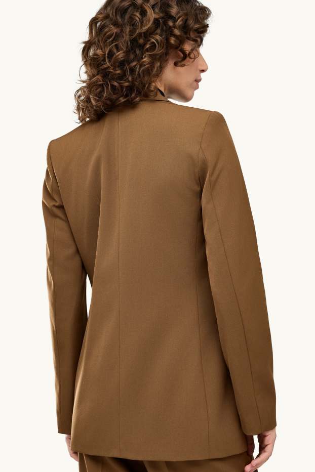 Femei - Blazer office - regular fit - maro