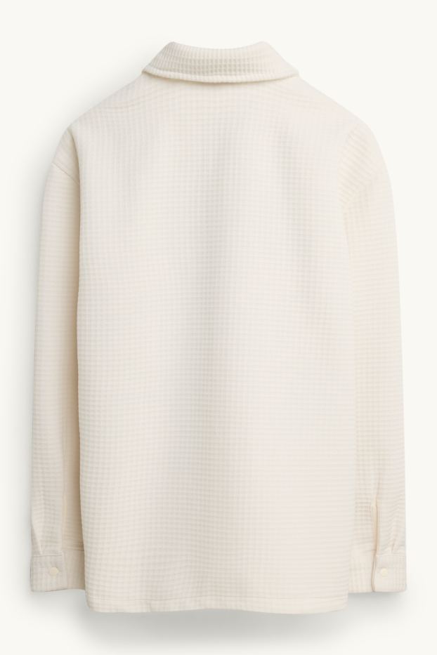 Hommes - Chemise - blanc crème