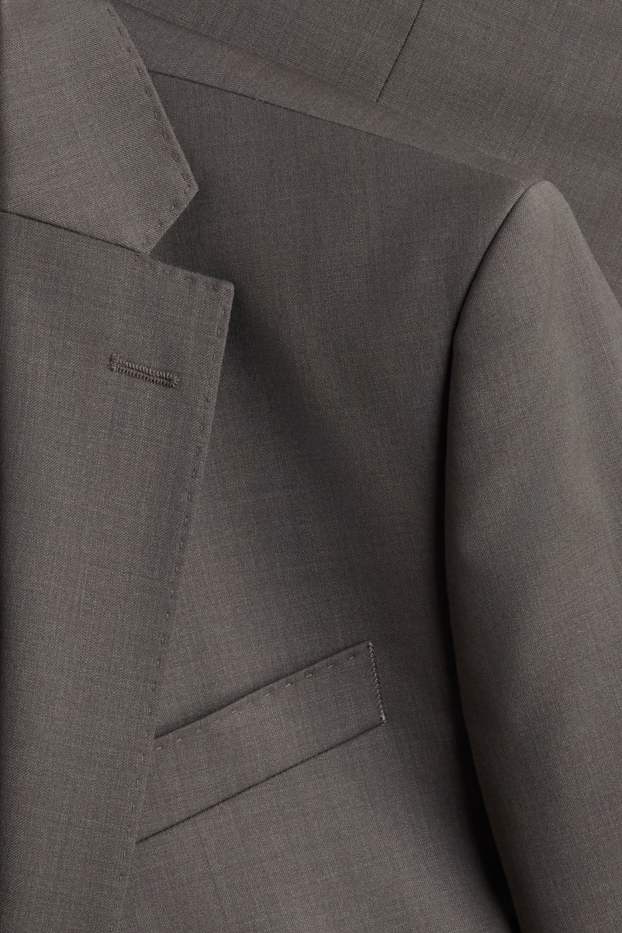 Damen - Longblazer - Regular Fit - grau