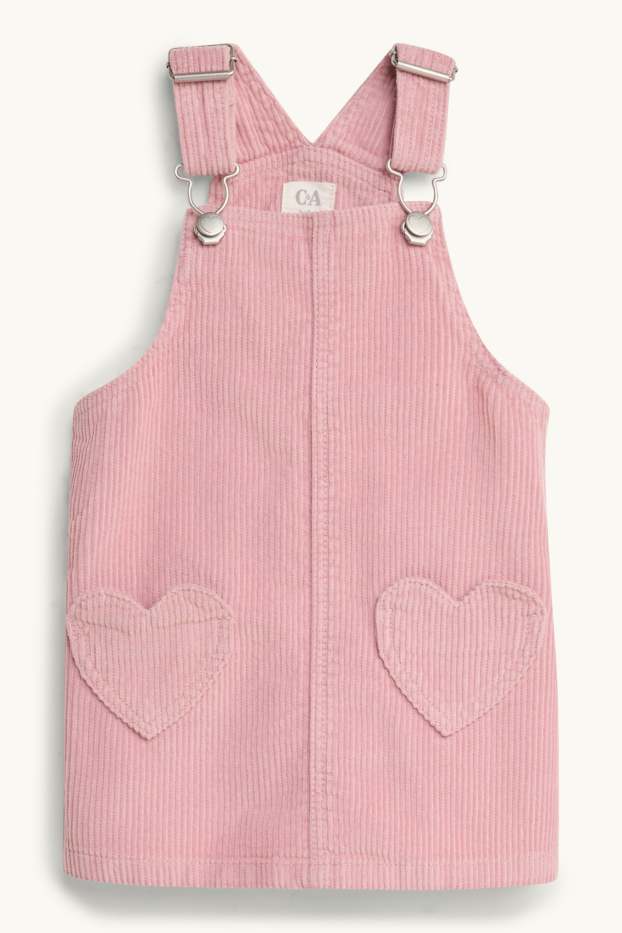 Bébés filles - Cœur - tenue bébé - 2 pièces - rose