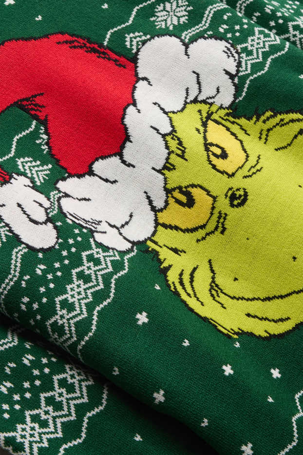 Men - Christmas jumper - The Grinch - dark green