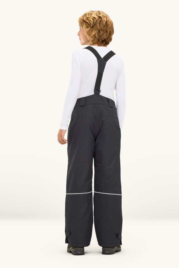 Children Boys - Ski pants - waterproof - black