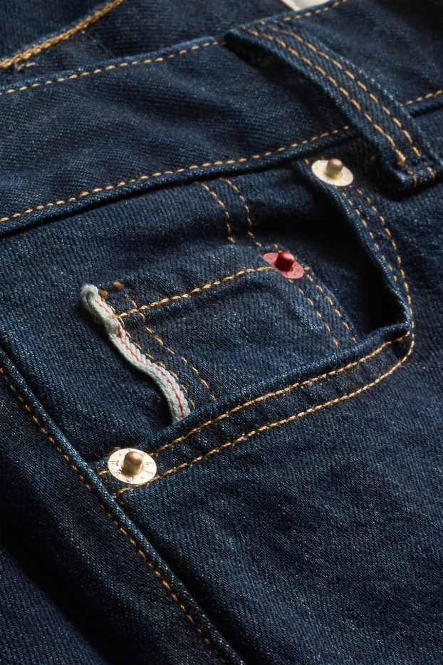 Uomo - Regular jeans - selvedge - jeans blu scuro