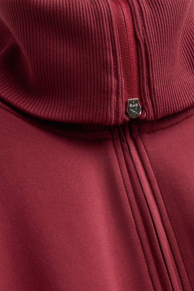 Damen - Sweatjacke - bordeaux