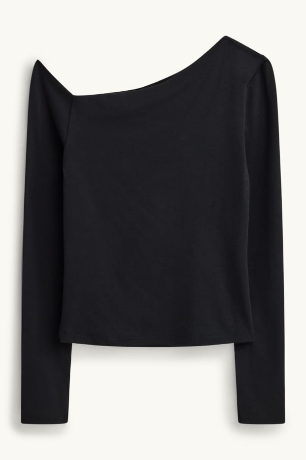 Women - Long sleeve top - black