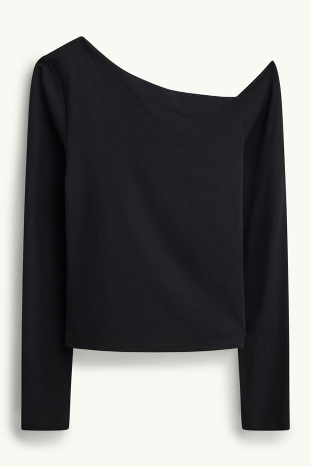 Women - Long sleeve top - black