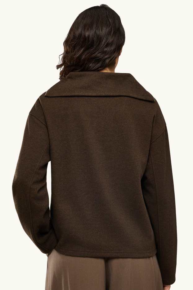 Damen - Sweatshirt - braun