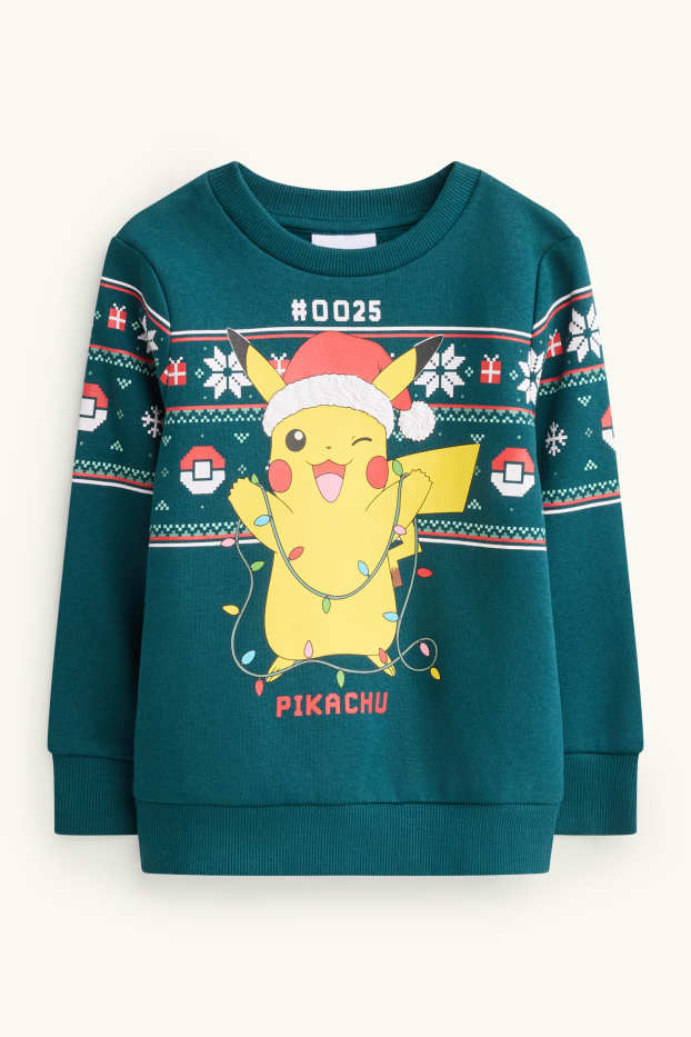 Nen - Pokémon - Pikachu - dessuadora nadalenca - petroli
