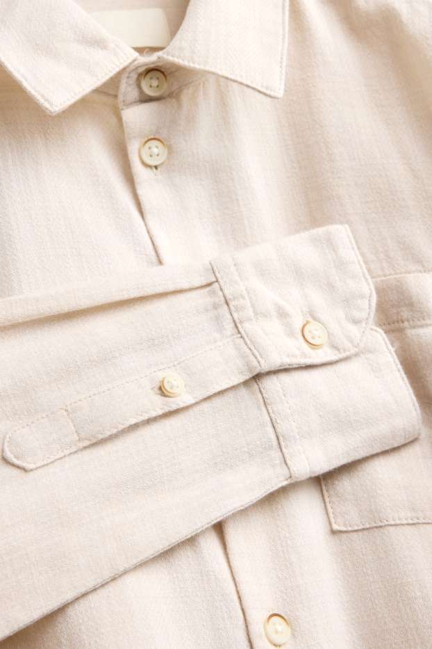 Enfants garçons - Chemise - blanc crème