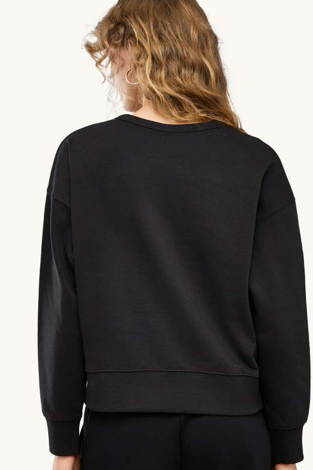 Women - Sweatshirt - Snoopy - black