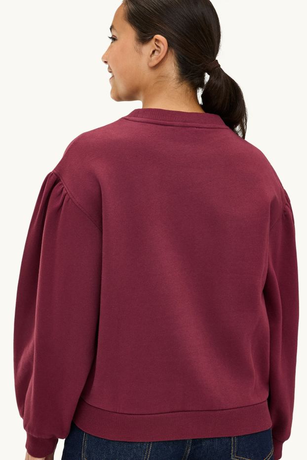 Kinder Mädchen - Sweatshirt - bordeaux