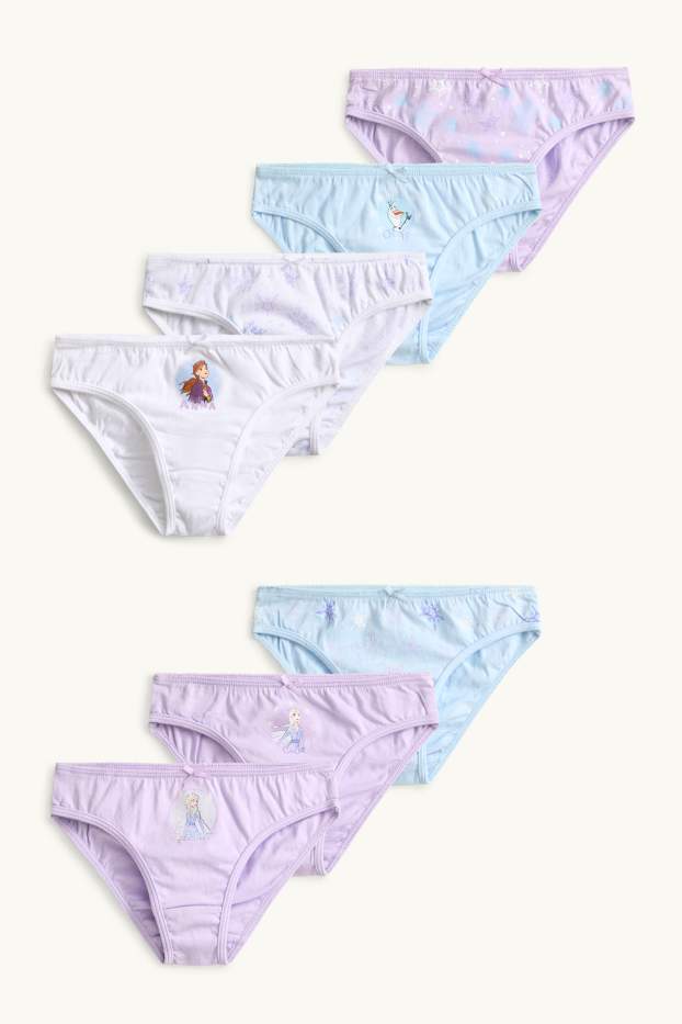 Kinder Mädchen - Multipack 7er - Die Eiskönigin - Slip - hellviolett