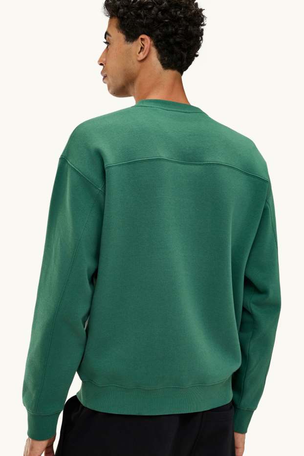 Men - Oversized sweatshirt - green
