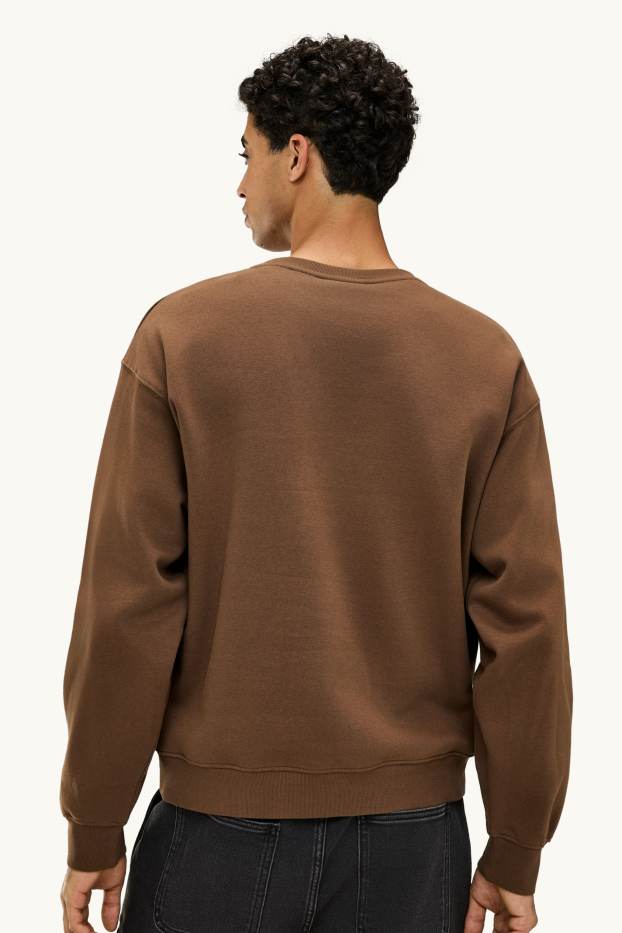 Men - Sweatshirt - brown