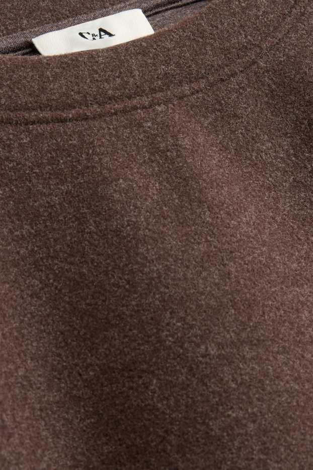 Dona - Dessuadora oversized - marró