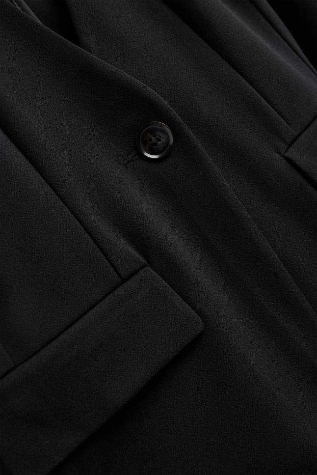 Damen - Business-Blazer - Regular Fit - schwarz
