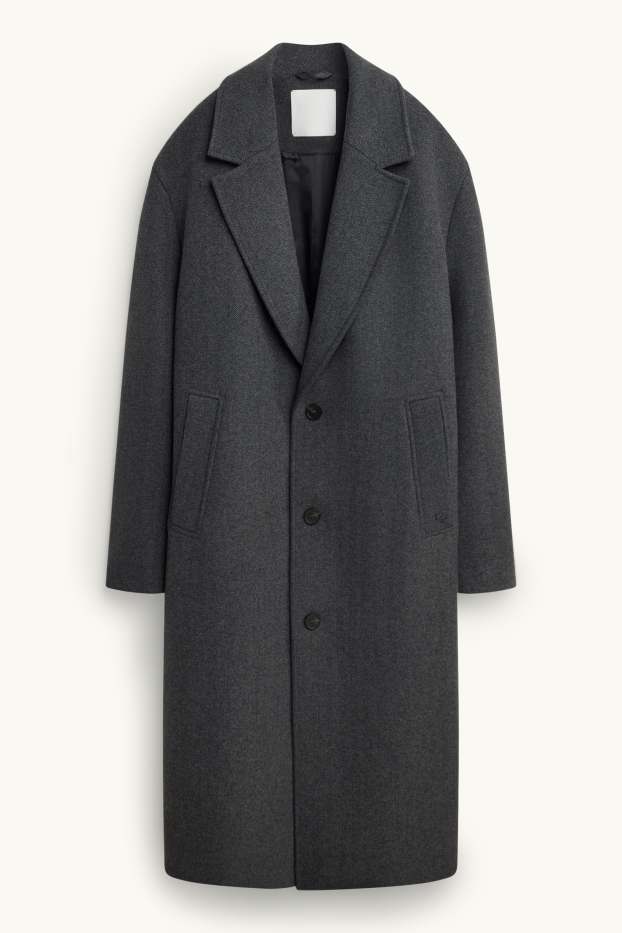 Uomo - Cappotto - grigio scuro